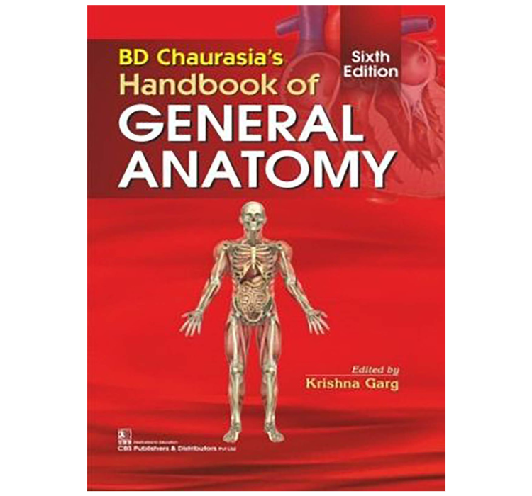 Bd Chaurasia'S Handbook Of General Anatomy, 6E (Pb)