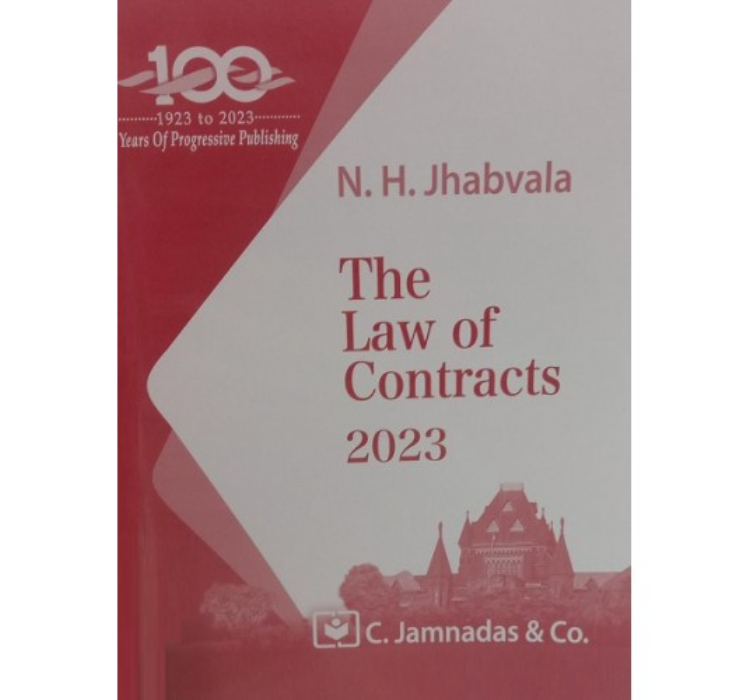 Jhabvala Law Series's The Law of Contracts for BA. LL.B & LL.B by Noshirman H. Jhabvala, C. Jamnadas & Co. [Edn. 2023]