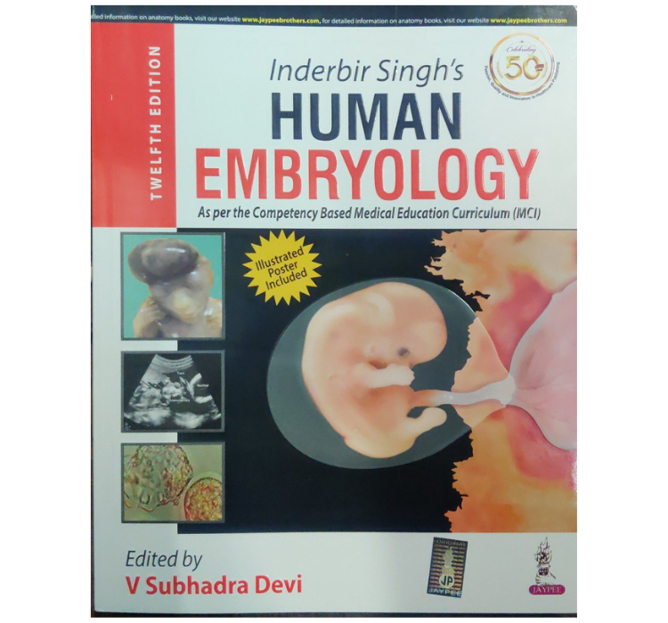 Inderbir Singh's Human Embryology - 12th/E