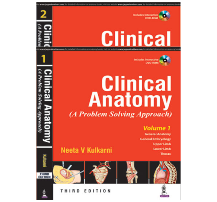 Clinical Anatomy (A Problem Solving Approach) (2Vols) Wtth Dvd-Rom