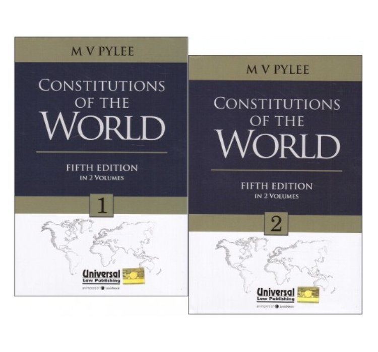 Universal's Constitutions of the World by M. V. Pylee [2 HB Vols]