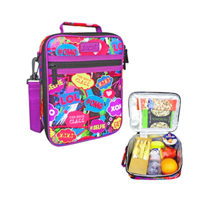 School Bag with Tiffin Box