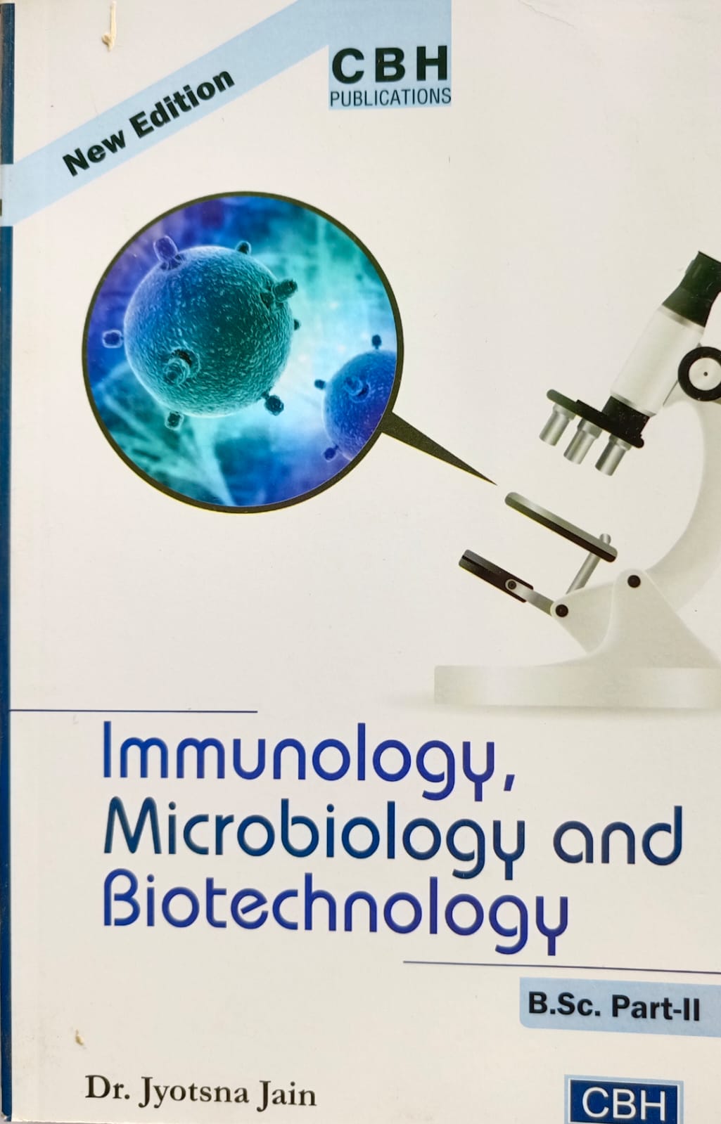 Cbh Bsc 2Nd Year Zoology Iii Immunology,Microbiology And Biotechnology  Text Book English Medium