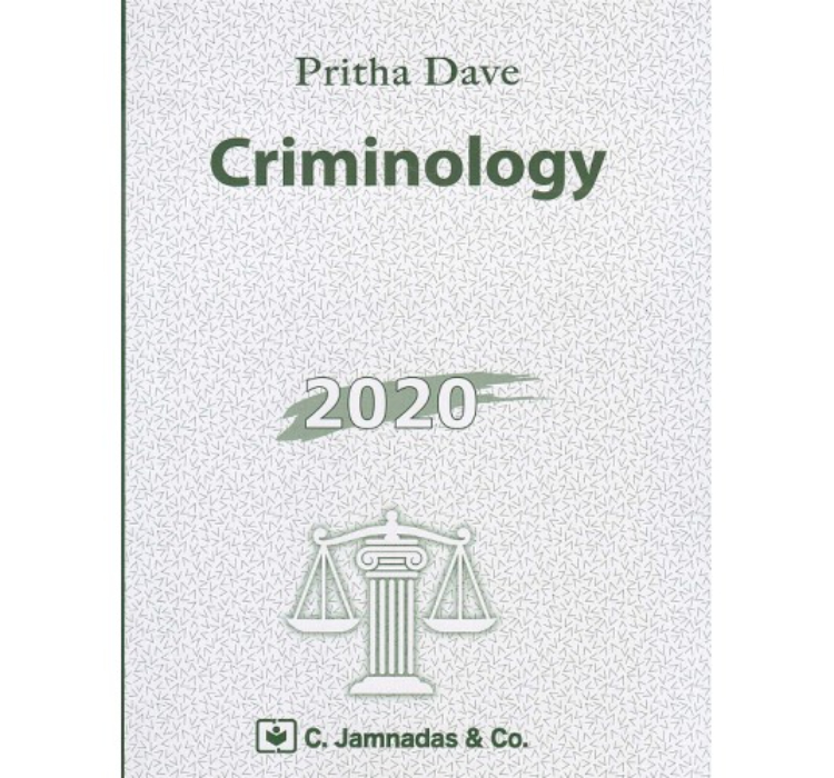 Jhabvala Book on Criminology for BSL & LLB by Pritha Dave, C.Jamnadas & Co