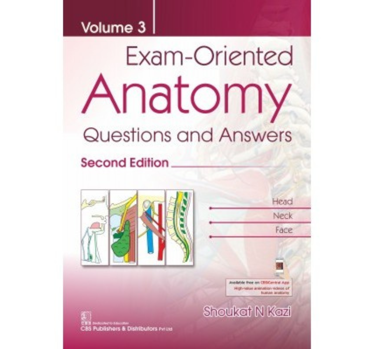 Exam Oriented Anatomy (Volumes 3) 2Nd Edition ( Head, Neck, Face )