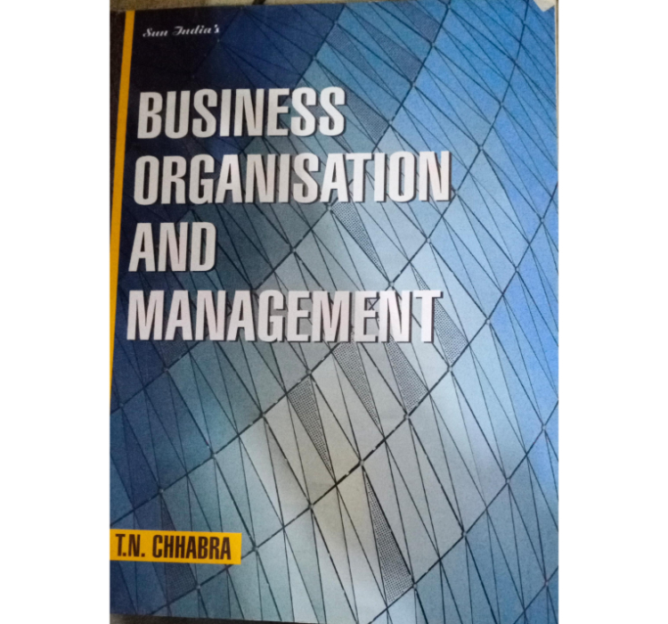 Business Organisation And management By T.N.Chhabra