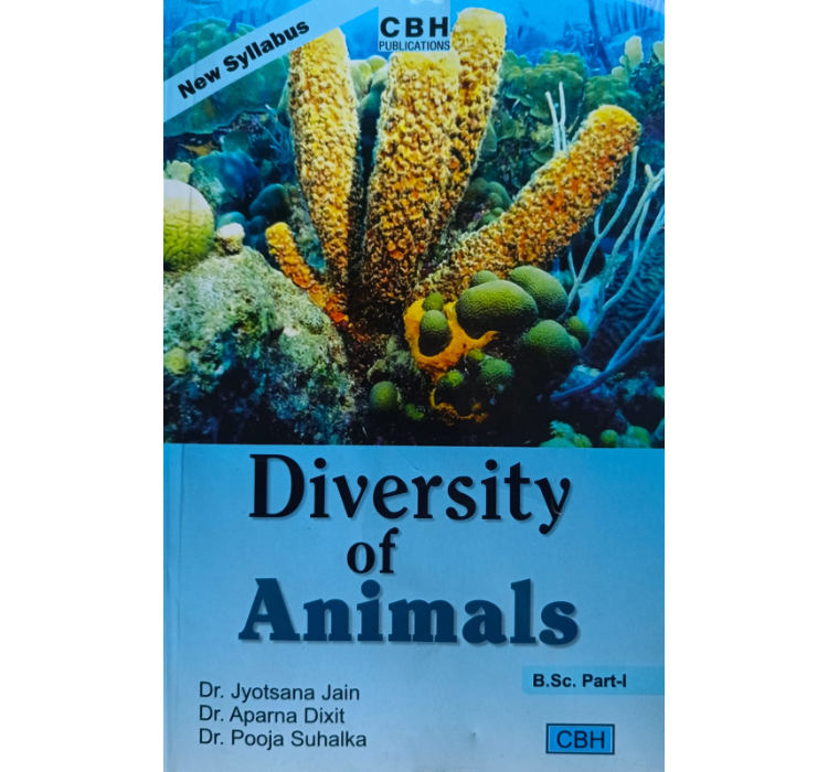 Cbh Bsc 1St Year Zoology Paper I Diversity Of Animals  Textbook English Medium