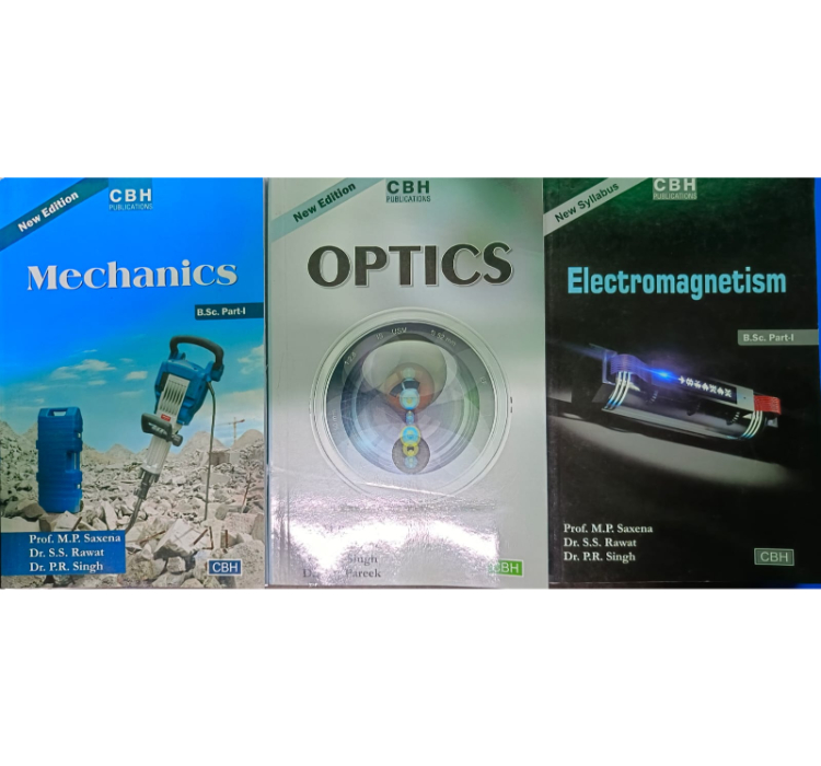 Cbh Bsc 1St Year Physics Text Book English Medium ( 3 Books)